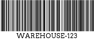 Код 39 barcode example